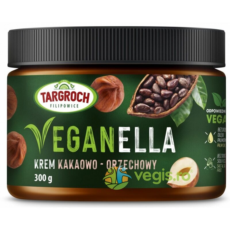 Crema Tartinabila de Alune si Cacao Veganela 300g