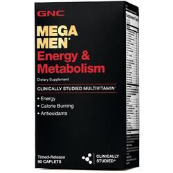 Complex de Multivitamine pentru Barbati Energie si Metabolism Mega Men 90tb GNC