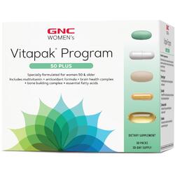 Complex de Multivitamine pentru Femei 50 Plus Vitapak 30buc GNC