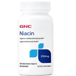 Niacina (Vitamina B3) 250mg 100tb GNC