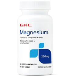 Magneziu (Magnesium) 250mg 90tb vegetale GNC
