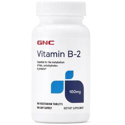 Vitamina B-2 100mg 100tb vegetale GNC