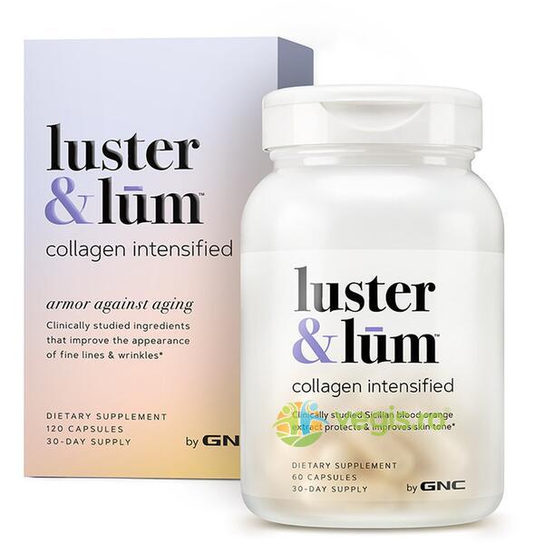 Colagen Luster&Lum Collagen Intensified 120cps, GNC, Capsule, Comprimate, 1, Vegis.ro