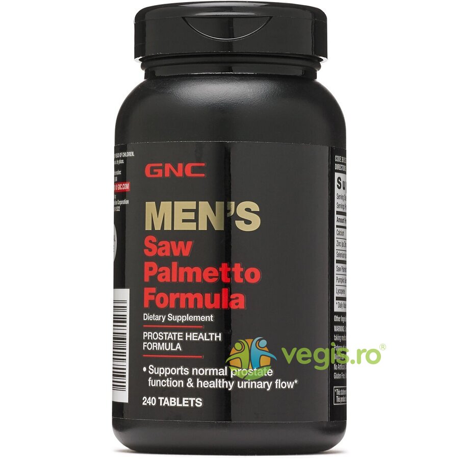 Saw Palmetto Men’s Formula (Extract din Palmier Pitic pentru Barbati) 240tb