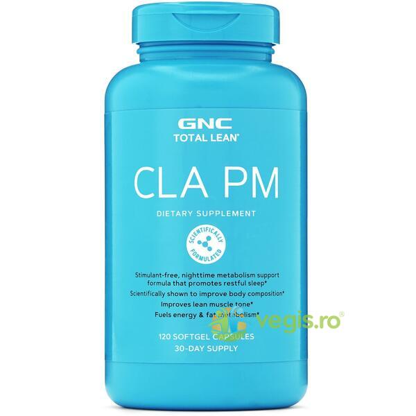 CLA PM (Acid Linoleic Conjugat) Total Lean 120cps moi, GNC, Suplimente de slabit, 1, Vegis.ro
