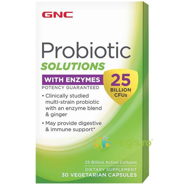 Probiotic Cu Enzime Digestive 25 Miliarde (CFU) 30cps vegetale, GNC, Probiotice si Prebiotice, 1, Vegis.ro