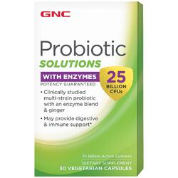 Probiotic Cu Enzime Digestive 25 Miliarde (CFU) 30cps vegetale GNC