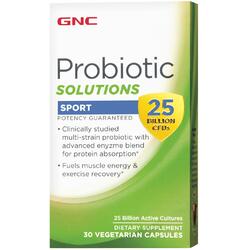 Probiotic Solutions Sport 25 Miliarde Culturi Vii (CFU) 30cps vegetale GNC