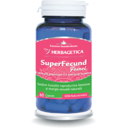 Super Fecund Femei 60cps HERBAGETICA