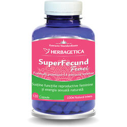 Super Fecund Femei 120cps HERBAGETICA