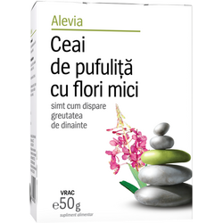 Ceai de Pufulita cu Flori Mici 50g ALEVIA