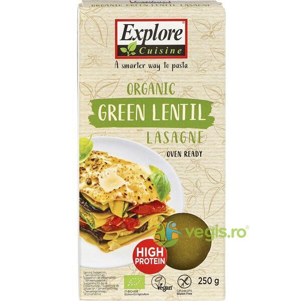 Lasagna din Linte Verde Fara Gluten Ecologica/Bio 250g, EXPLORE CUISINE, Paste, 1, Vegis.ro