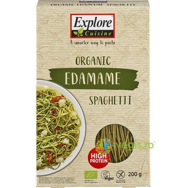 Spaghete din Faina de Boabe Edamame Fara Gluten Ecologice/Bio 200g, EXPLORE CUISINE, Paste, 1, Vegis.ro