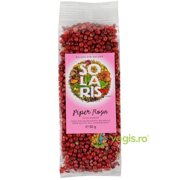 Piper Rosu Boabe 30g, SOLARIS, Condimente, Sare, 1, Vegis.ro