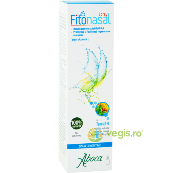 Fitonasal Spray Concentrat 30ml, ABOCA, Remedii Naturale ORL, 1, Vegis.ro