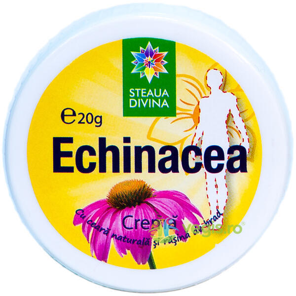 Crema cu Echinacea 20g, STEAUA DIVINA, Unguente, Geluri Naturale, 1, Vegis.ro