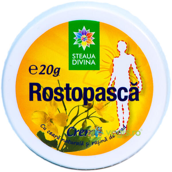 Crema cu Rostopasca 20g, STEAUA DIVINA, Unguente, Geluri Naturale, 1, Vegis.ro