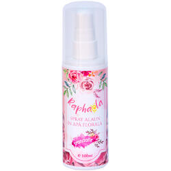 Deodorant Spray Alaun in Apa Florala de Trandafir 100ml STEAUA DIVINA