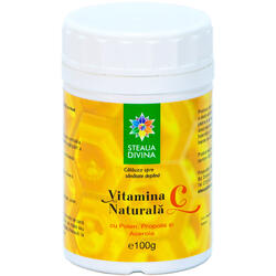 Vitamina C Naturala cu Polen, Propolis si Acerola 100g STEAUA DIVINA
