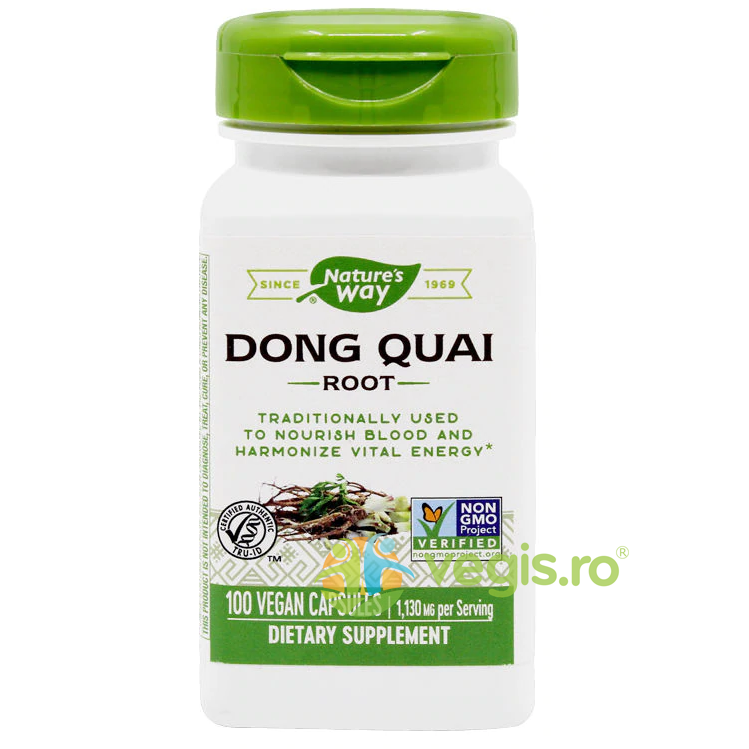 Dong Quai Root (Angelica) 100Cps Secom, Natures Way