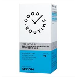 Glucosamine Chondroitin Hyaluronic Acid 90cpr Secom, GOOD ROUTINE