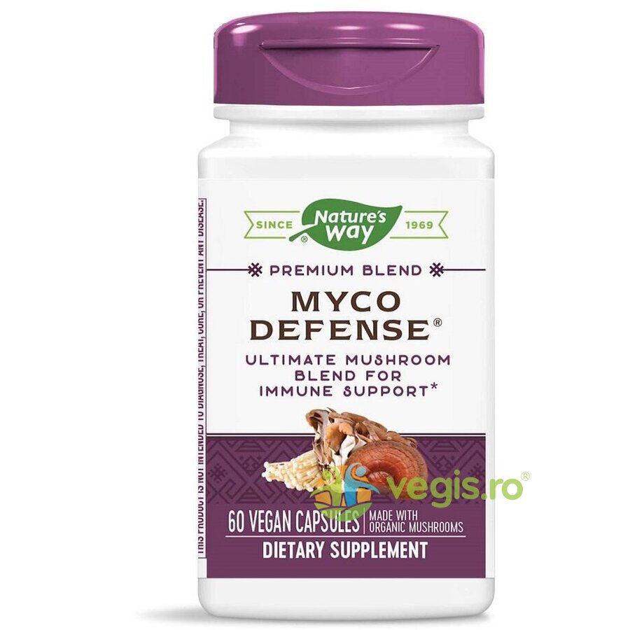 Myco Defense 60cps Secom, Natures Way