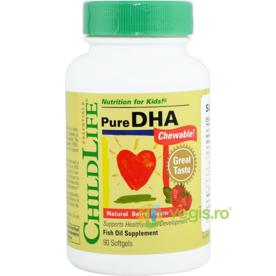 Pure DHA 90cps moi masticabile Secom, 90cps Game Speciale