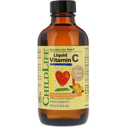Vitamina C 250mg pentru Copii 118ml Secom, CHILD LIFE ESSENTIALS