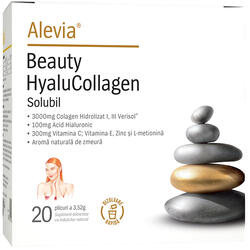 Beauty HyaluCollagen Solubil 20 plicuri ALEVIA