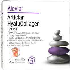 Articlar HyaluCollagen Solubil 20 plicuri ALEVIA