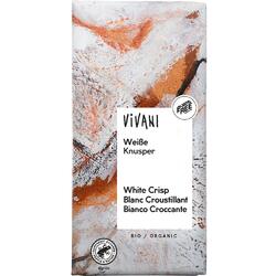 Ciocolata Alba Crocanta Ecologica/Bio 100g VIVANI