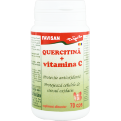 Quercitina + Vitamina C 70cps FAVISAN