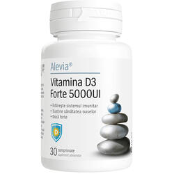 Vitamina D3 Forte 5000ui 30cpr ALEVIA