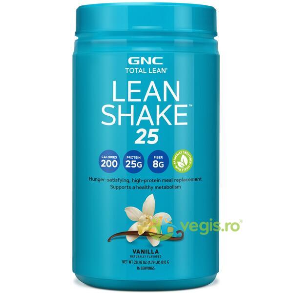 Shake Proteic cu Aroma Naturala de Vanilie Total Lean 816g, GNC, Pulberi & Pudre, 1, Vegis.ro