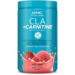 CLA + Carnitine (Acid Linoleic Conjugat si Carnitina) cu Aroma de Serbet de Fructe de Padure Total Lean 372g GNC