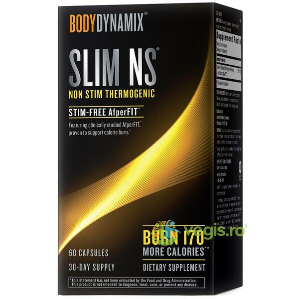 Slim NS Termogenic Nonstimulant BodyDynamix 60cps, GNC, Capsule, Comprimate, 1, Vegis.ro