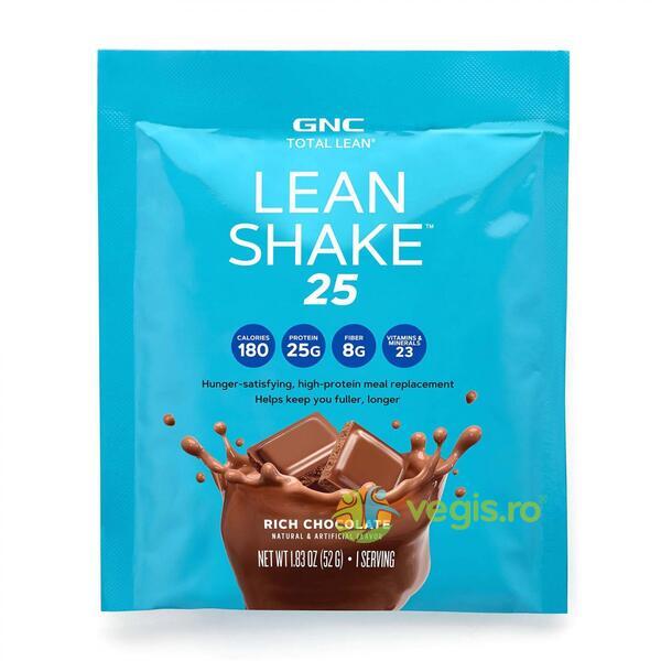 Shake Proteic cu Aroma de Ciocolata Total Lean 6 plicuri x 52g, GNC, Pulberi & Pudre, 2, Vegis.ro