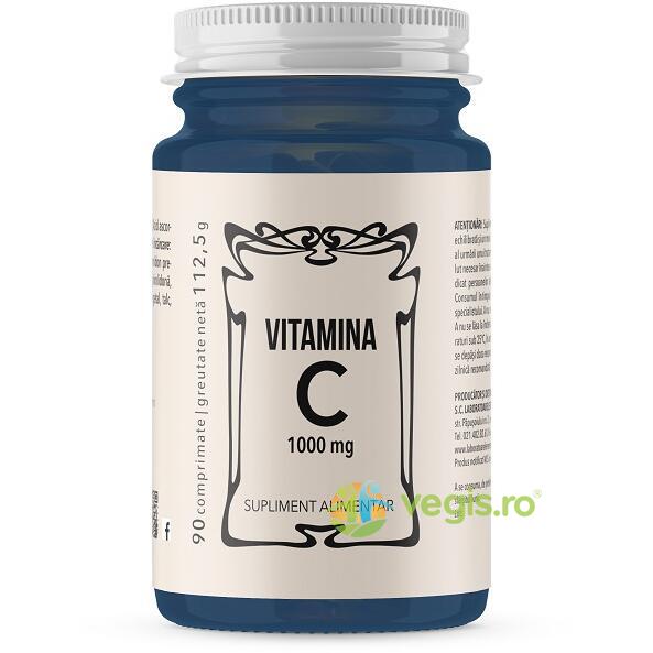 Vitamina C 1000mg 90cpr, REMEDIA, Vitamina C, 1, Vegis.ro