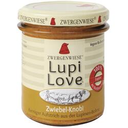 Crema Tartinabila din Lupin cu Ceapa si Usturoi fara Gluten Lupi Love Ecologica/Bio 165g ZWERGENWIESE