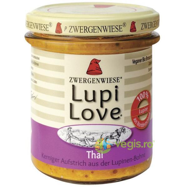 Crema Tartinabila din Lupin Thai fara Gluten Lupi Love Ecologica/Bio 165g, ZWERGENWIESE, Creme tartinabile, 1, Vegis.ro