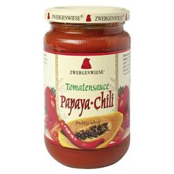 Sos de Rosii Papaya-Chili fara Gluten Ecologic/Bio 340ml ZWERGENWIESE