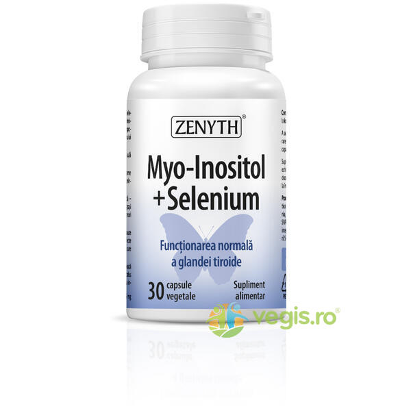 Myo-Inositol + Selenium 30cps, ZENYTH PHARMA, Capsule, Comprimate, 1, Vegis.ro