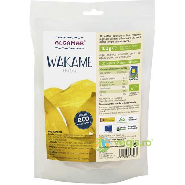 Alge Wakame Ecologice/Bio 100g, ALGAMAR, Alimente BIO/ECO, 1, Vegis.ro
