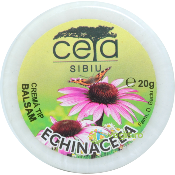 Unguent Echinacea 20g, CETA SIBIU, Unguente, Geluri Naturale, 1, Vegis.ro