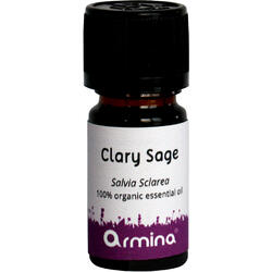 Ulei Esential de Salvia Sclarea (Clary Sage) Ecologic/Bio 5ml ARMINA