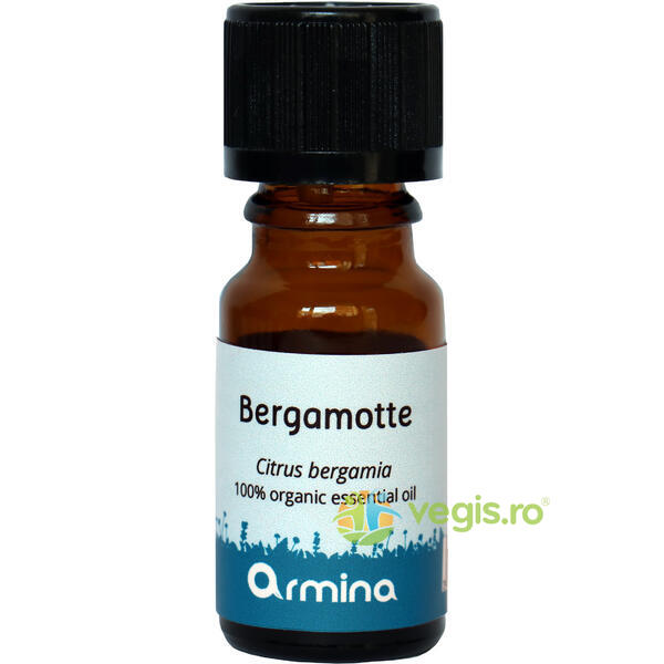 Ulei Esential de Bergamota (Citrus Bergamia) Ecologic/Bio 10ml, ARMINA, Uleiuri esentiale, 1, Vegis.ro
