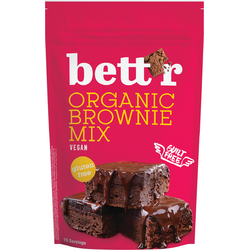 Mix pentru Prajitura Brownie fara Gluten Ecologic/Bio 400g BETTR