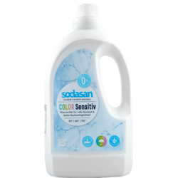 Detergent Lichid Sensitive pentru Rufe Colorate 1.5L SODASAN