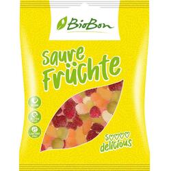 Jeleuri Acrisoare cu Fructe fara Gluten Ecologice/Bio 100g BIOBON