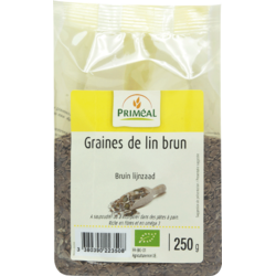Seminte de In Brun Ecologice/Bio 250g PRIMEAL
